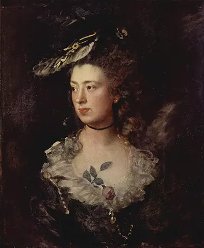 Portrait of Mary Gainsborough Thomas Gainsborough